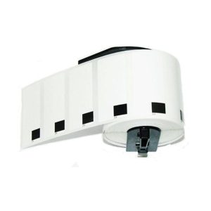 brother dk1202 black on white paper address shipping label roll pc camp moose jaw