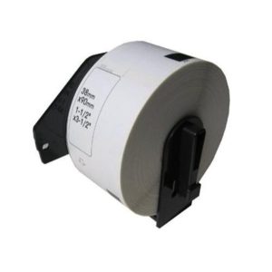 brother dk1208 black on white paper address shipping label roll pc camp moose jaw
