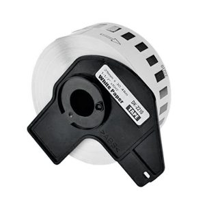 brother dk2210 black on white continuous length paper label roll pc camp moose jaw