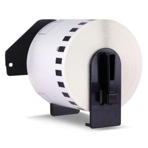 brother dk4205 black on white continuous length removable paper label roll pc camp moose jaw