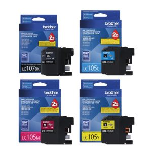 brother original 107 105 combo ink printer cartridge pc camp moose jaw