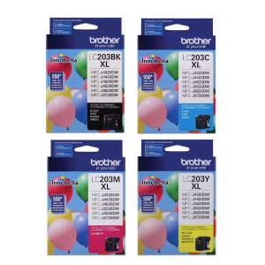 brother original 203 combo ink printer cartridge pc camp moose jaw