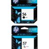 hp original 56 57 combo ink printer cartridge pc camp moose jaw